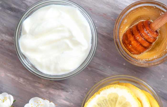 honey and yogurt mask