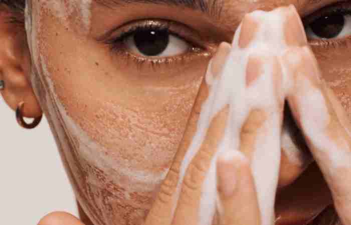 start with clean skin