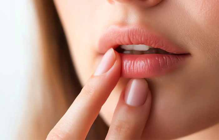 helps dry lips feel better