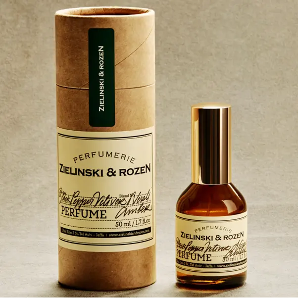black pepper perfume at the centre of the line