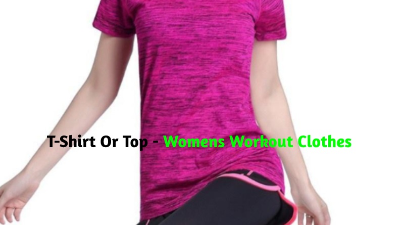 T-Shirt Or Top - Womens Workout Clothes
