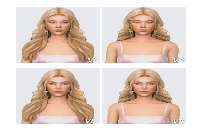 Simstrouble Cassie Hair