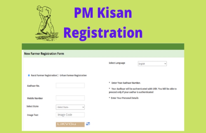Application Procedure under PM-Kisan