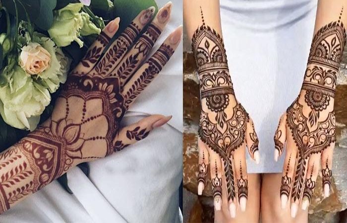 Indo-Western Mehndi Design