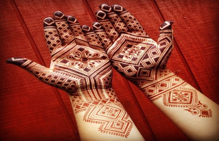 Moroccan mehndi design