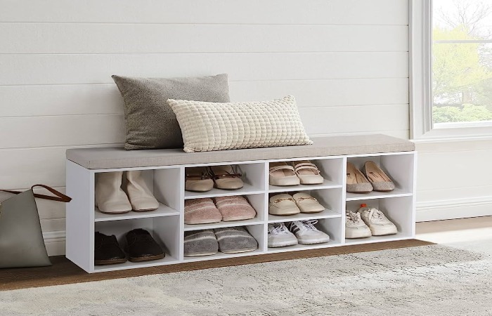OrganUse Multipurpose Furniture to Conceal Shoes and Save Spaceizing Shoes in a Small Space