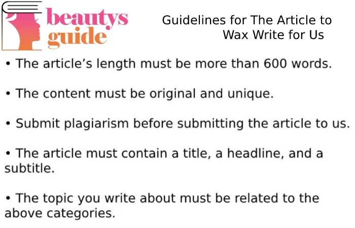 Guidelines for Article